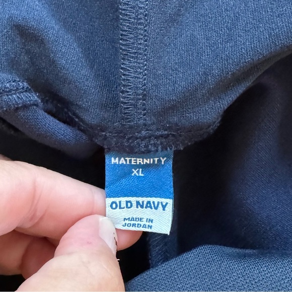 NWT! Women’s Old Navy Maternity navy blue belly cover dress pants XL - Picture 4 of 5
